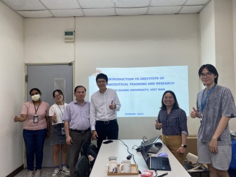 Hợp tác đổi mới sáng tạo giữa Viện Dược học - Đại học Bình Dương và Đại học Quốc Gia Tsinghua Đài Loan